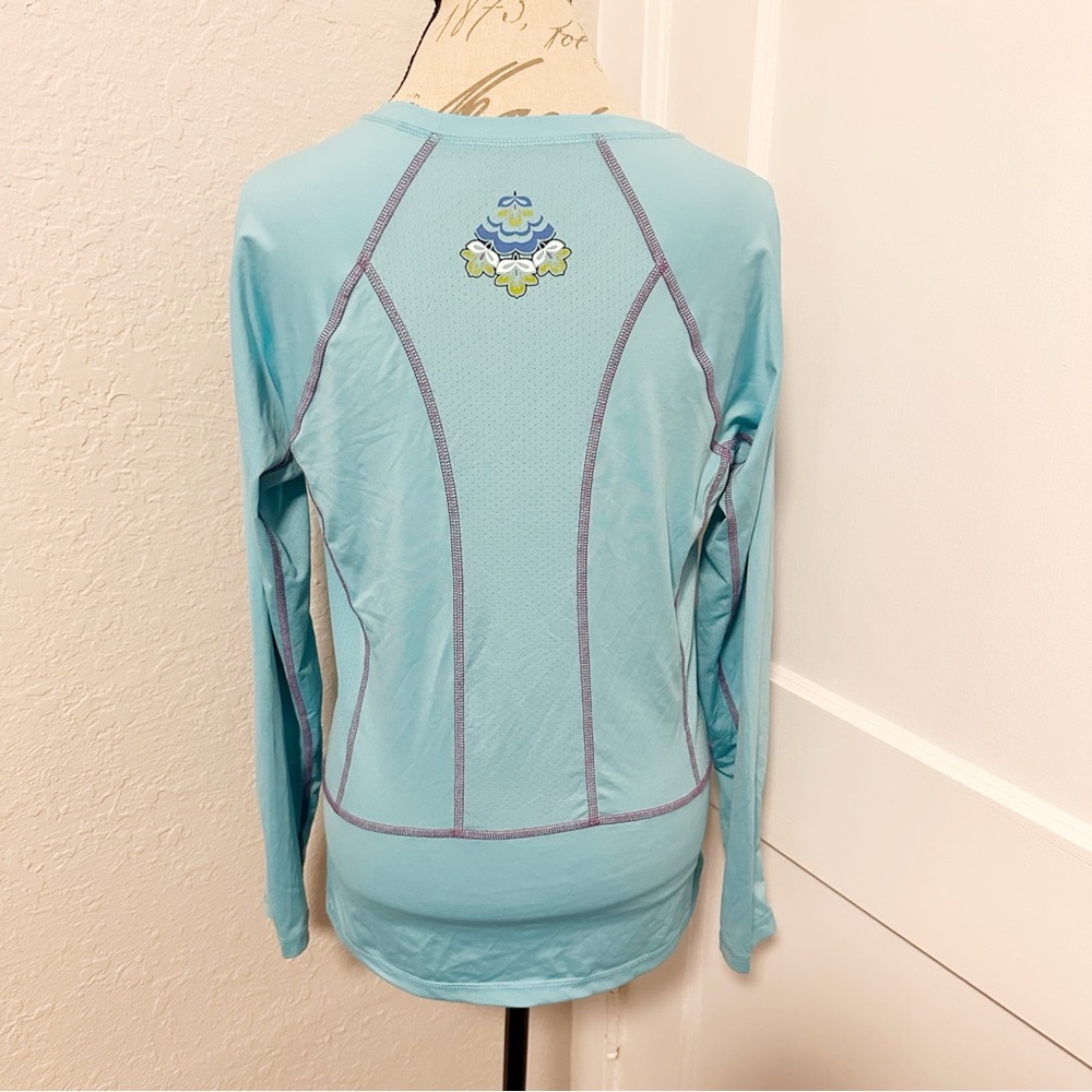 Athleta Lotus Flower Rash Guard Top - Picture 4 of 7